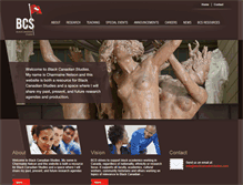 Tablet Screenshot of blackcanadianstudies.com